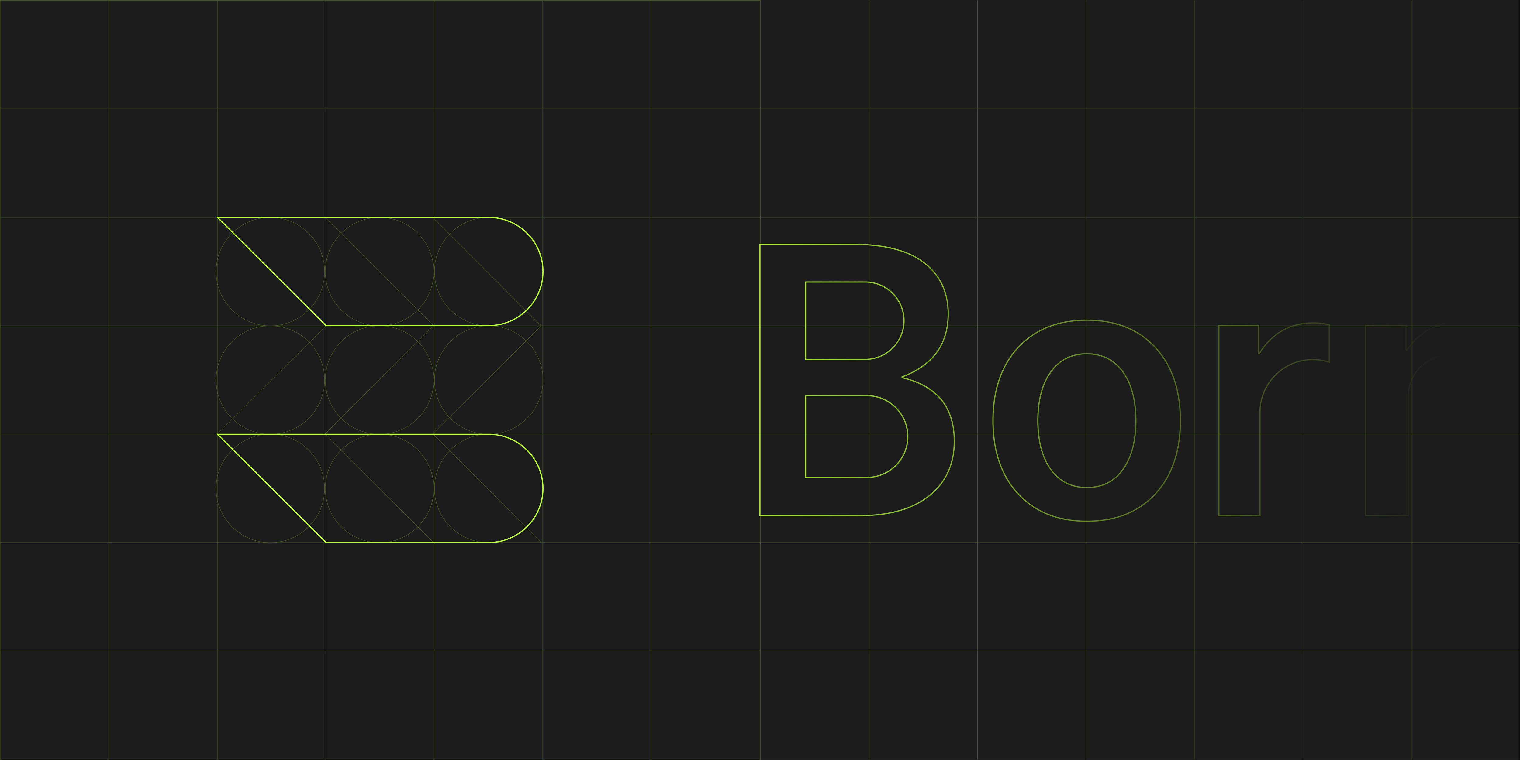 Bornevo, logo construction